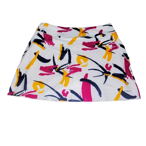 Cutter & Buck Shorts Annika Cutter Buck Trophy Print Skort Sz L 5